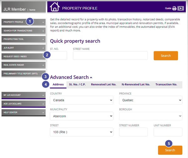 property-profile-search-critertias