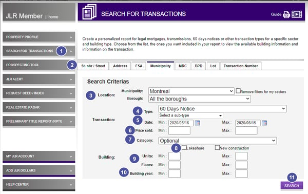 transaction-search-criterias