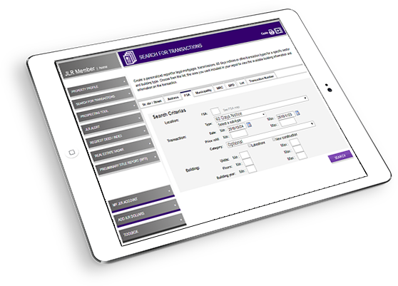 transaction search